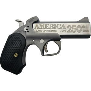 BOND ARMS 250TH AMERICA ENG 45/410 4.25IN BARREL 2RD STAINLESS B6 EXT GRIP BA250th - 45/410