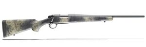 Bolt-action rifle with camouflage stock