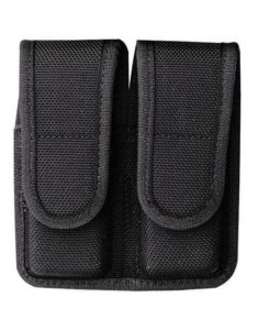 Bianchi Model 7302H AccuMold Double Magazine Pouch for Glock 20 21 Hook and Loop Black
