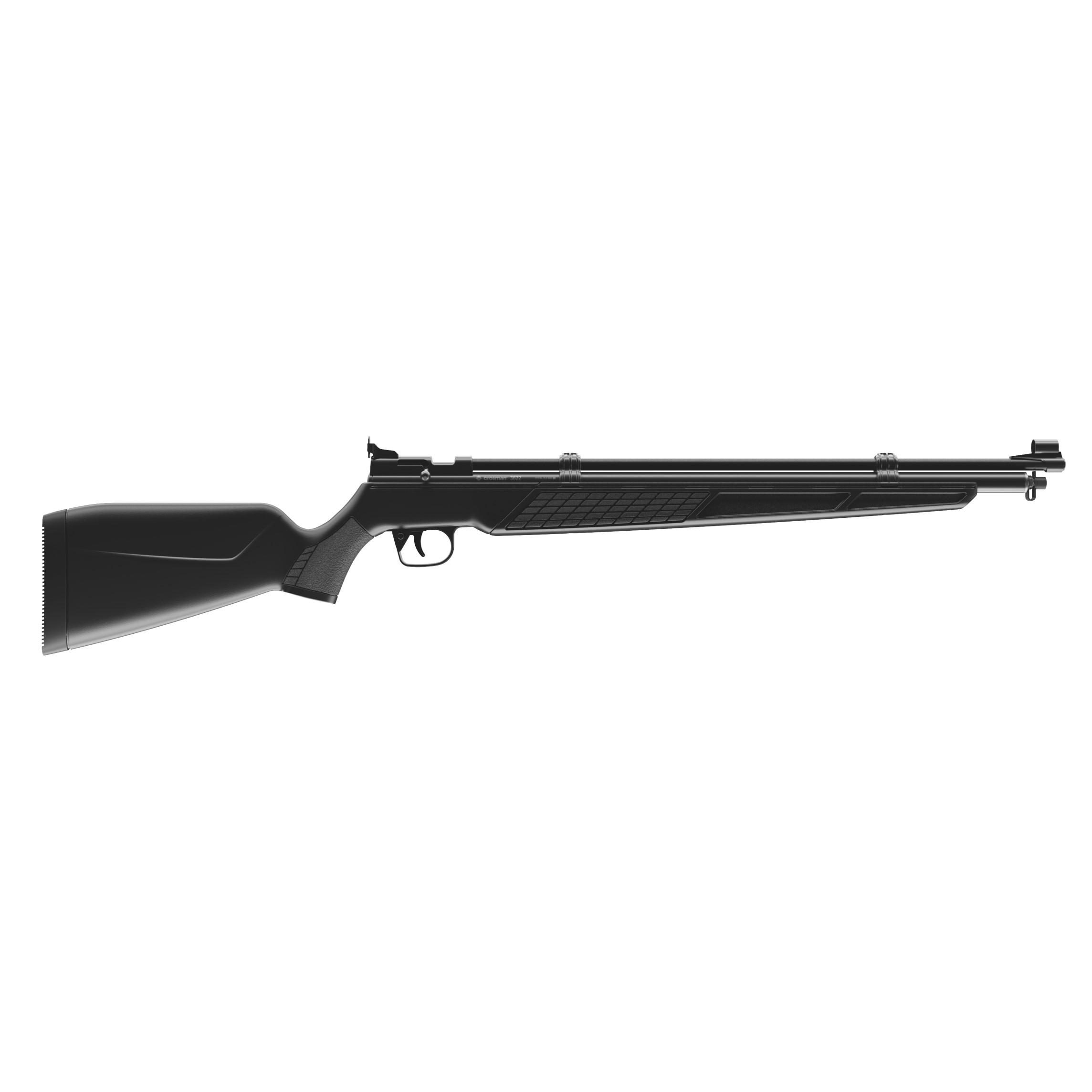 CROSMAN 3622 PCP .22 PELLET - AIR RIFLE ALL WEATHER BLK STK