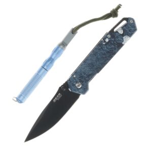Bear & Son Edge Folding Knife 3" Drop Point Blade Truetimber Rift