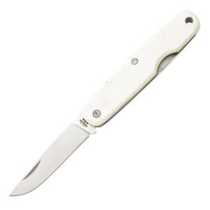 Bear & Son Cocobolo Slip Joint Execute Folding Knife 2-1/4" Drop Point Blade White Smooth Bone