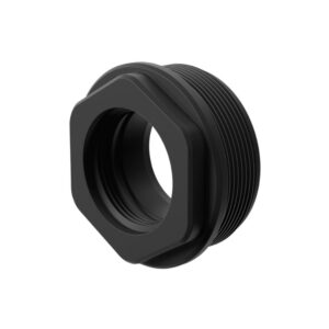 Breek Arms Plan B Hub One Low Profile Universal Suppressor Mount Titanium Black