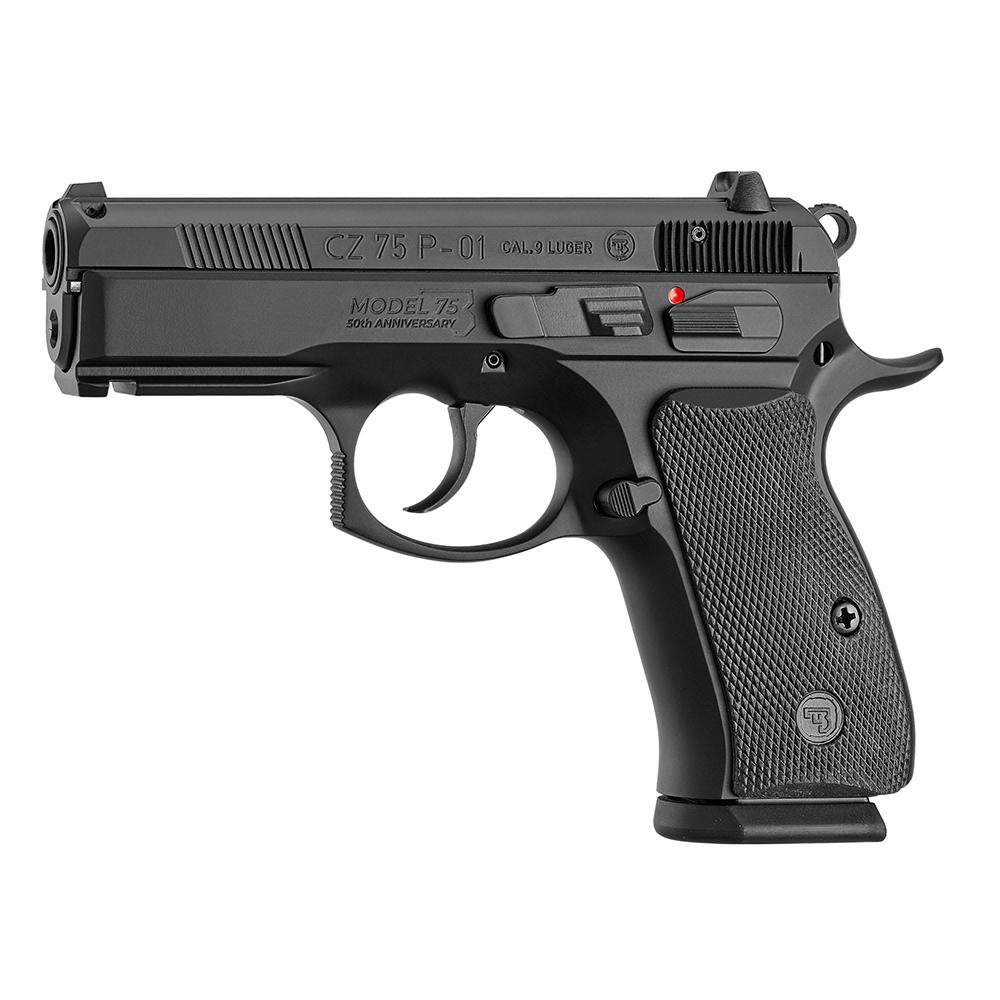 CZ 75 P-01 50TH ANNIVERSARY - 9MM FS 10RD DECOCKER POLYCOAT