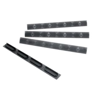 Ergo Modular Wedgelok Rail Covers Graphite Grey 4/ct