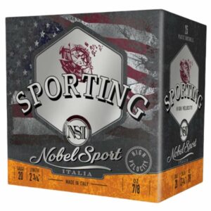 Noble Sport Target Sporting Clays Shotshells 20 ga 2-3/4" 7/8 oz 1275 fps #8 25/ct