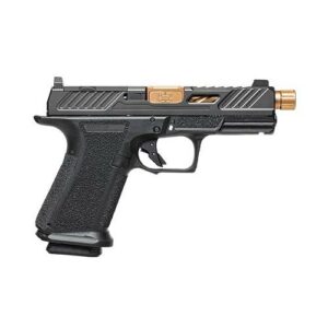 Shadow Systems MR920 Elite Optic Ready Handgun 9mm Luger 10rd Magazines(2) 4.5" Threaded Bronze Barrel Night Sights MA Compliant