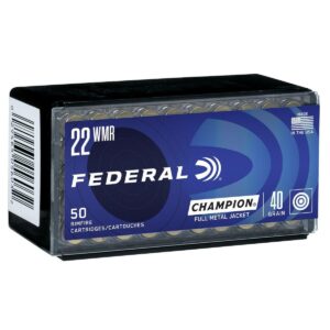 FED CHAMP 22WMR 40GR FMJ 50/3000