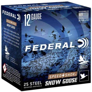 Federal Speed-Shok Snow Goose Shotshells 12 ga 3" 1-1/4oz 1450 fps #BB 25/ct