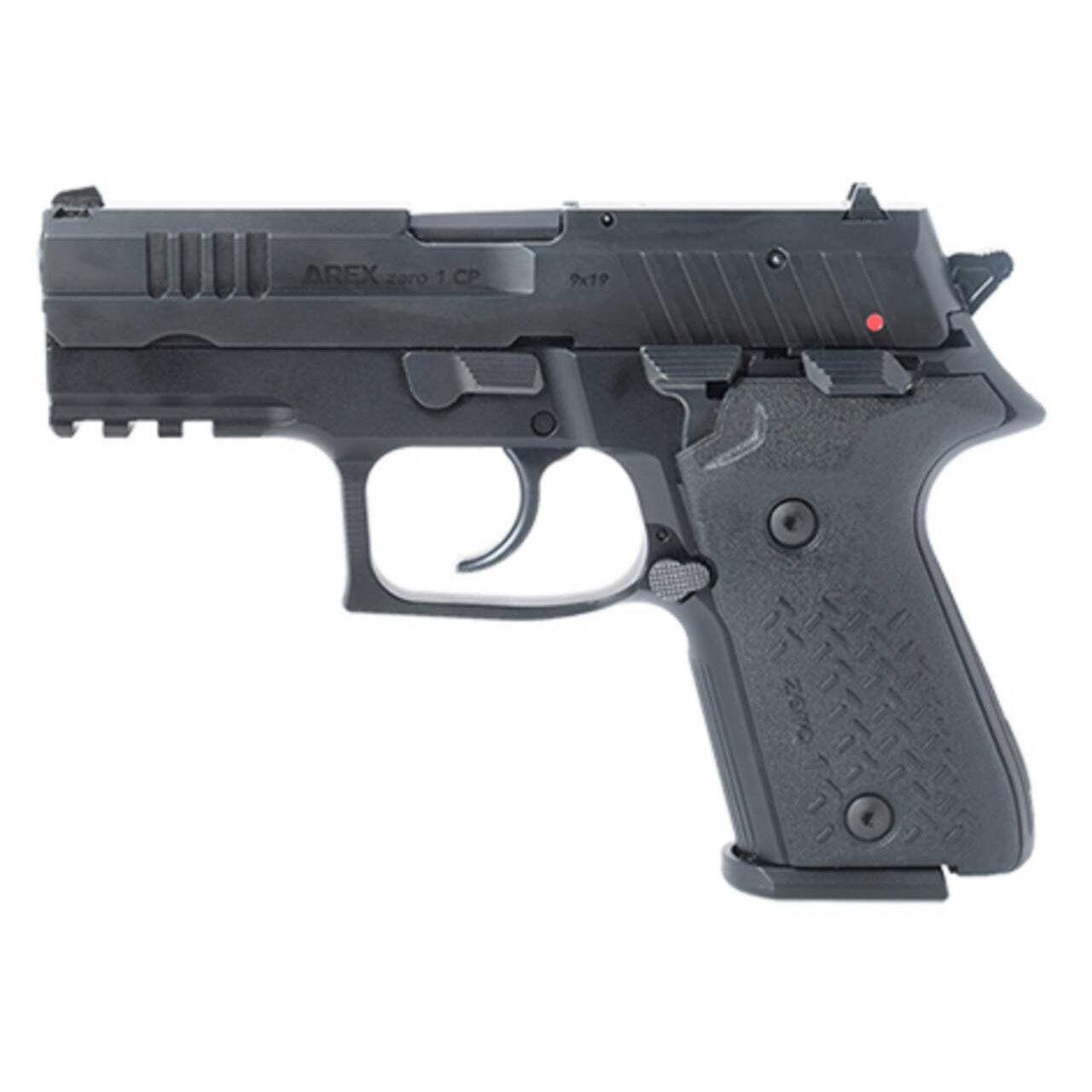 Arex Zero 1 Compact Handgun 9mm Luger 15rd Magazines(2) 3.85" Barrel Black