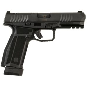 Arex Delta Gen 2 L OR Handgun 9mm Luger 17(1)&19(1)rd Magazines 4.5" Barrel Black
