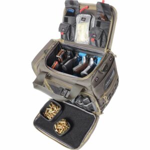G-Outdoors Range Bag with 2 Dump Cups and Foam Cradle for 4 Handguns M/L