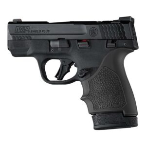 Hogue HandAll Beavertail Handgun Grip Sleeve for S&W M&P 9 Shield Plus Black