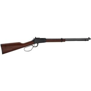HENRY H1 TRACKER LEVER RIFLE - 22S/L/LR 20" LL BLUED WALNUT
