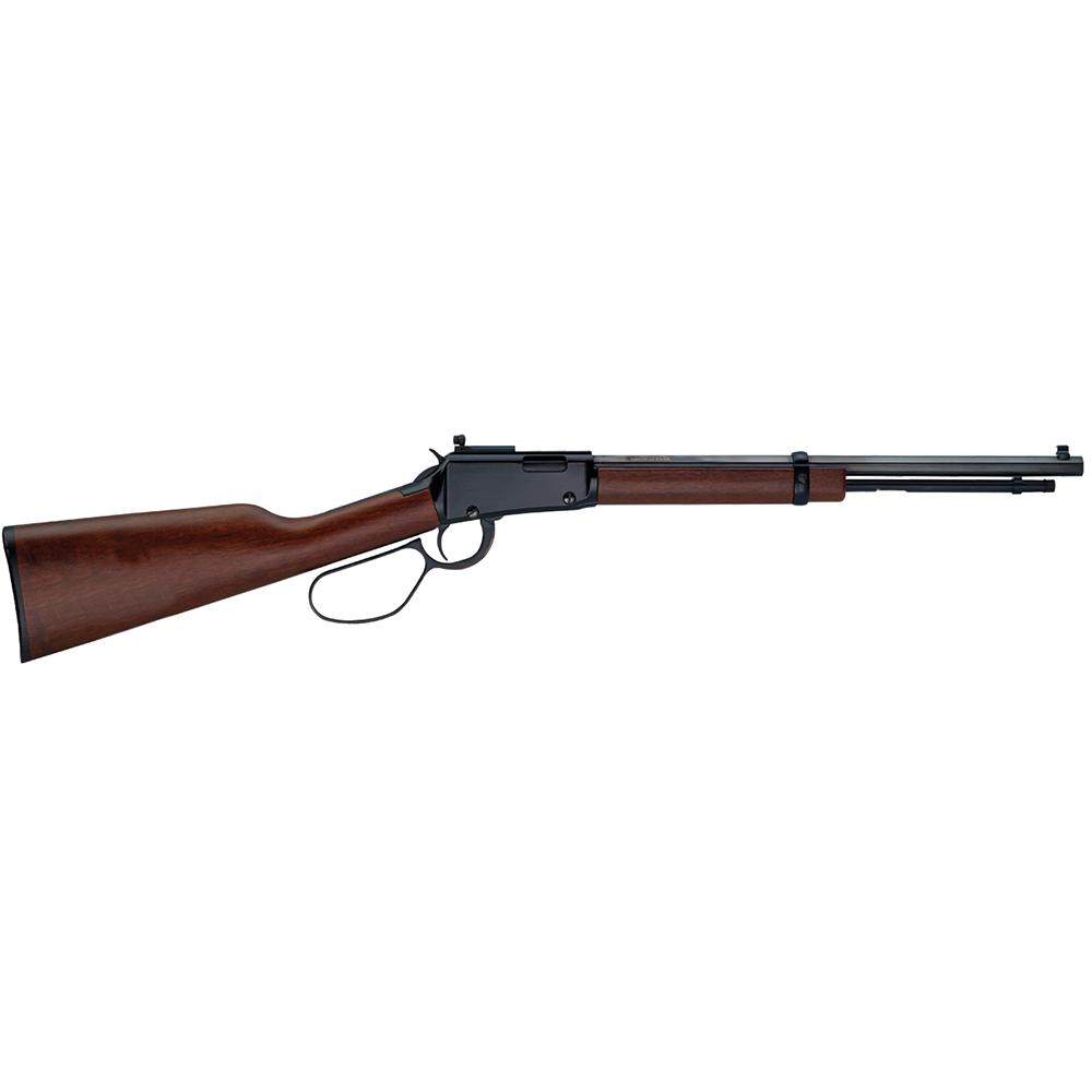 HENRY H1 TRACKER CARBINE RIFLE - 22S/L/LR 16.5" LL BLUED WALNUT