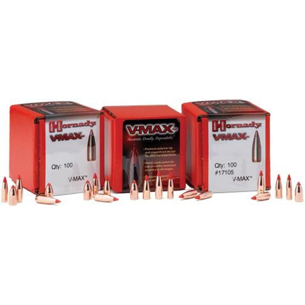 Hornady V-MAX Bullets .22 cal .224" 50 gr V-MAX 250/ct