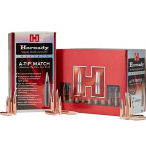 Hornady Aluminum A-Tip Match Rifle Bullets SEQUENTIAL 6mm .243" 110 gr (1-7.7")  500/ct