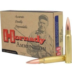 HORNADY MATCH 8X57 196GR - VINTAGE POLY TIP 20RD 10BX/CS