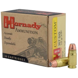 HORNADY 357 SIG 147GR XTP - 20RD 10BX/CS