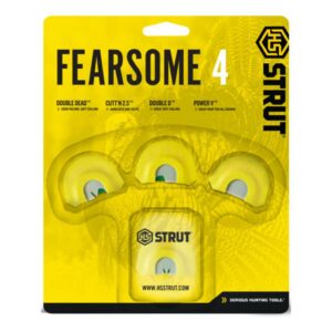 HS STRUT TURKEY CALL DIAPHRAGM - FEARSOME 4 4-PACK