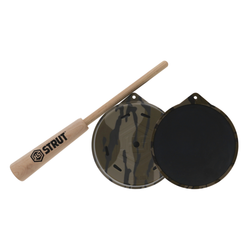 Hunters Specialties Camo Cutt'r Slate Pot Call Mossy Oak Bottomland