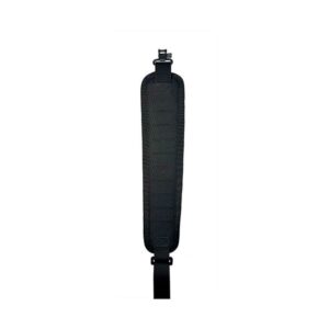TacShield Precision Rifle Sling Padded Tac-Grip w/ Stud QD Swivels Black