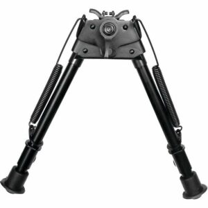 TacShield Heavy Duty Bi-pod Pivot Adjustable 9"-13" Matte Black