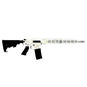 GLFA AR15 SPLATTER 223 WYLDE - 16" S/S BBL WHITE SPLATTER