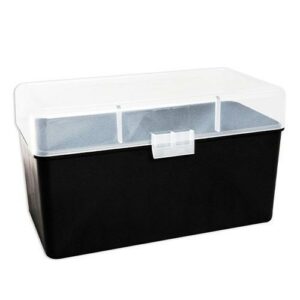 Berry's Mfg 412 Clear Ammo Flip Top Box  Holds 50 Rounds -  .300 Ultra