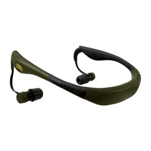Olive green bone conduction wireless headphones
