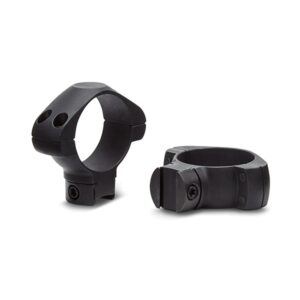 Konus 2-Piece Steel Riflescope Rings for Airguns & .22 Rails 1" High Black
