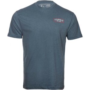 Leupold Badge Short Sleeve Shirt Indigo M