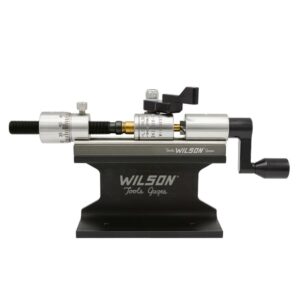 L.E. Wilson Case Trimmer Kit 17-45 - w/ Micro Adj Kit includes Stand & Clamp