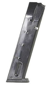 Mec-Gar S&W 5900 Series/915/910/659 Magazine 9mm Extended Blued 20/rd