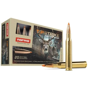 Norma TipStrike Rifle Ammunition .270 WSM 140gr PT 3084 fps 20/ct