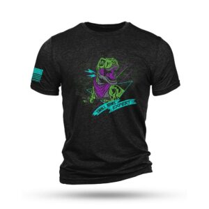 Nine Line T-Rex Short Sleeve Shirt Black Triblend 2XL