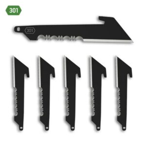 OUTDOOR EDGE 3" UTILITY W/ - SERRATIONS REP BLADES 6-BLADES