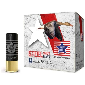 PPU Stars & Stripes Steel Shotshell 12ga 3''  1-1/8 oz 1500 fps #1 25/ct