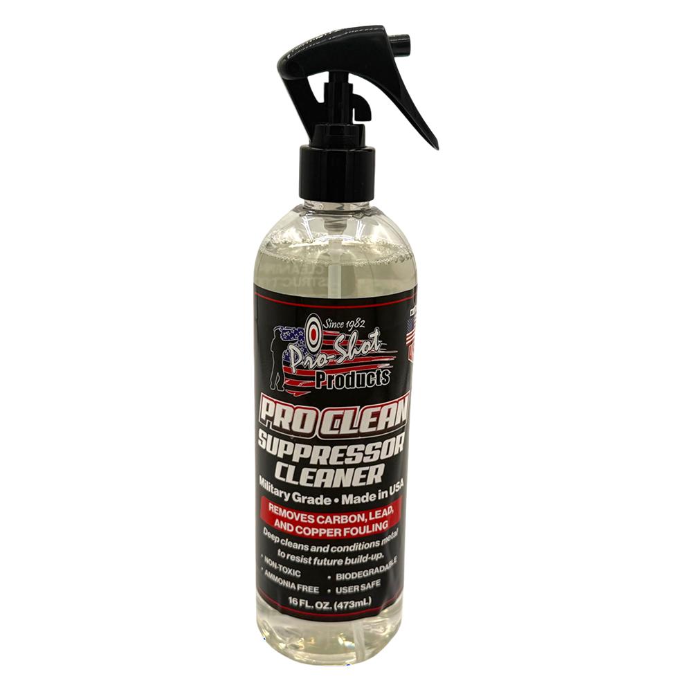 PRO SHOT PRO-CLEAN SUPPRESSOR - CLEANER 16OZ SPRAY BOTTLE