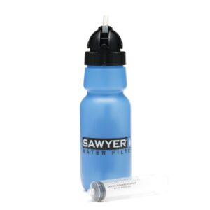 Sawyer Personal Water Filtration Bottle Filter with Inline Filter