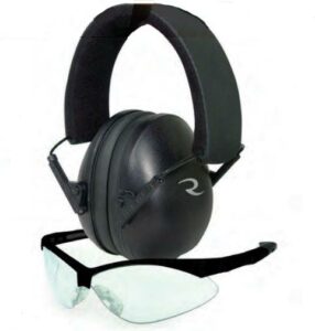Radians Combo Set -Lowset  Black EM with Outback Black Clear Glass NRR 21