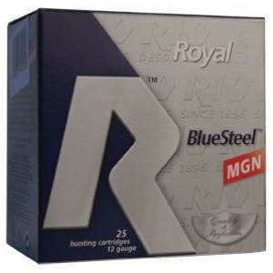 Rio Royal Blue Steel 12ga 3" 1-1/4oz #4 25/box
