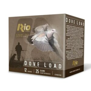 Rio Dove Load Shotshells 12 ga 2.75" 1-1/8oz #8 1200 fps 25/ct