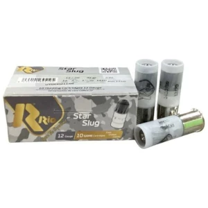 Rio Star Shotshell 12 ga 2-3/4" 1-1/8 oz 1410 fps Slug 10/ct