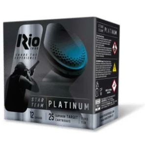 Rio Star Team Evo Platinum Shotshell 12ga 2-3/4" 1-1/8"oz 1235 fps #7.5 25/ct