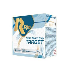 Rio Star Team Target 32 Low Recoil Shotshells 12ga 2-3/4" 1-1/8oz 1150 fps #8 25/ct