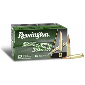 Remington Premier Match Rifle Ammunition .300 AAC Blackout 125 gr OTM 2215 fps 20/ct