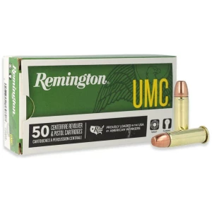 Remington UMC Handgun Ammunition .38 Super+P 130 gr FMJ 1215 fps 50/ct