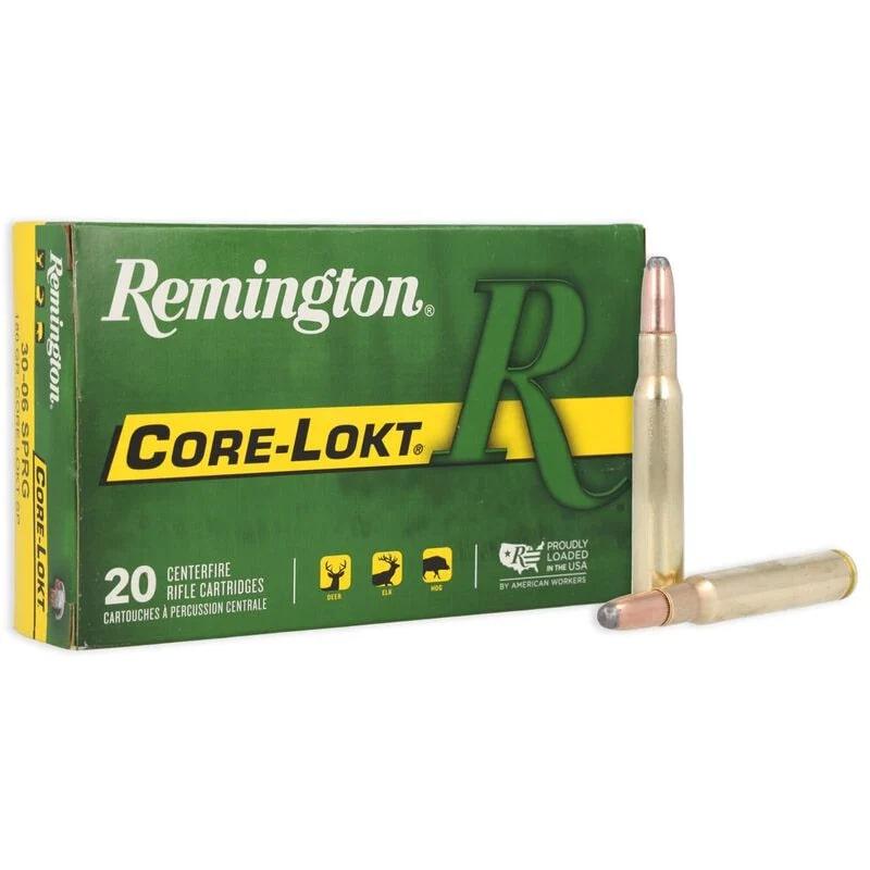 REMINGTON 30-06 220GR - CORE-LOKT SP 20RD 10BX/CS