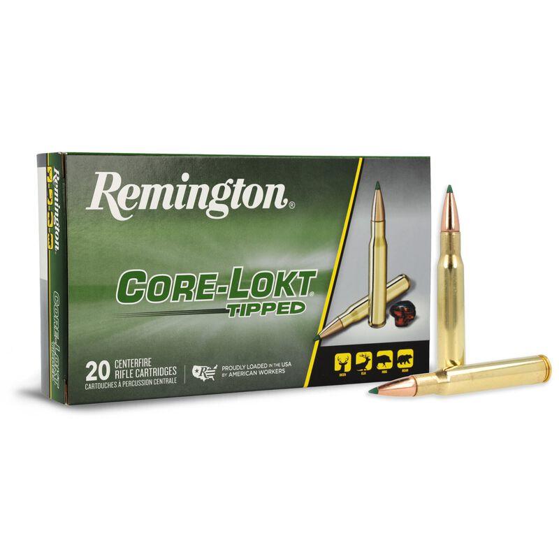 REMINGTON 30-06 165GR TIPPED - CORE-LOKT 20RD 10BX/CS
